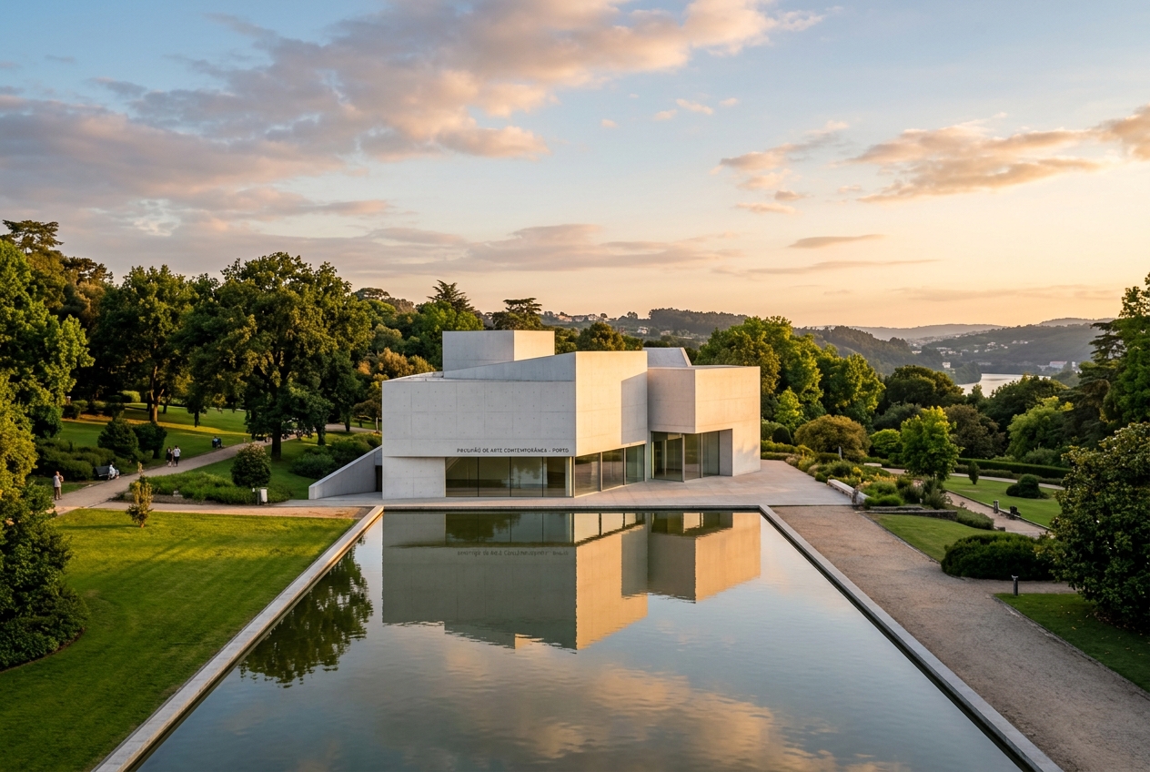 Contemporary Minimalist Architecture in Porto Portugal